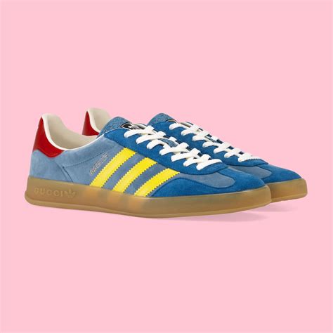 adidas x Gucci Gazelle blu Uomo 